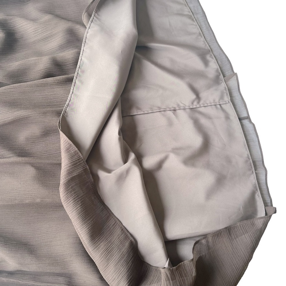 J.Crew Strapless 100% Silk Strapless Brown Dress in Size 10 - Picture 8 of 11